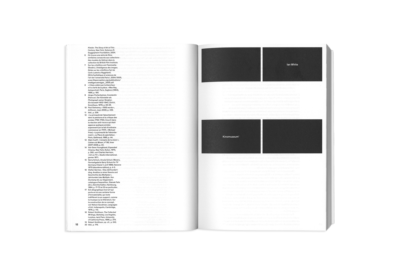 the exhibition of a film